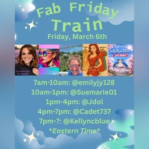FAB FRIDAY TRAIN - GUEST HOST